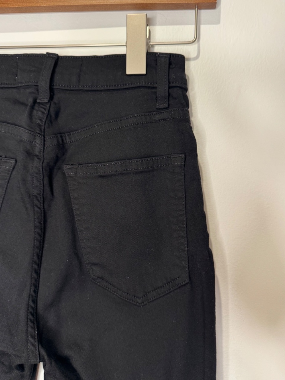 Reformation High & Skinny Stretch Jean Black Size 23 (High Rise, Super Stretch) - Picture 11 of 16